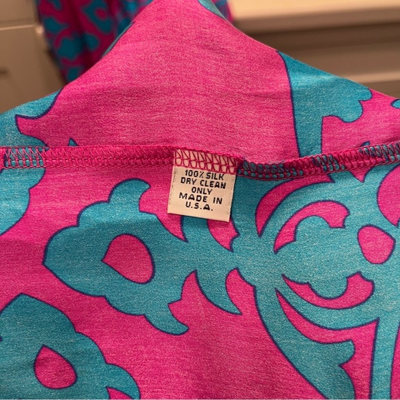 Alice & Traxie Halterneck Maxi Silk Dress • size medium - Picture 5 of 6